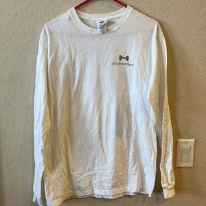 Simply Southern white long sleeve T-shirt size medium